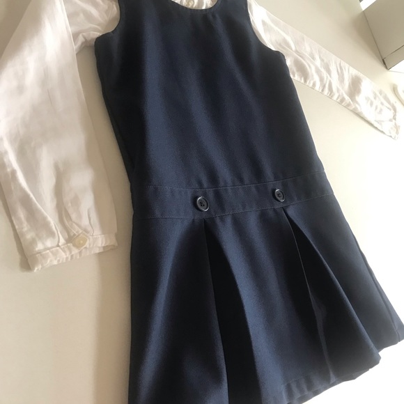 Liz claiborne dress size 6 navy - Picture 8 of 8